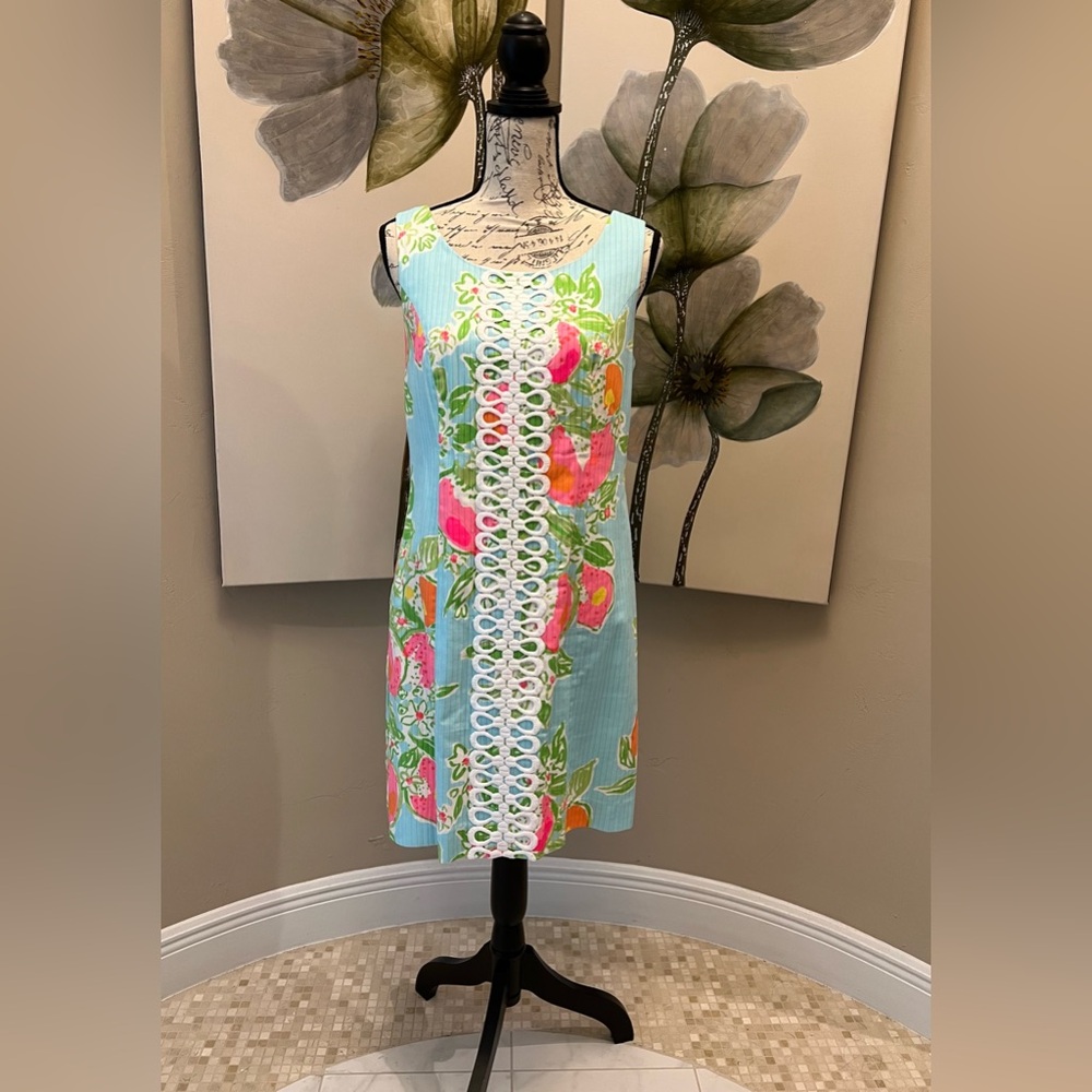 Lilly Pulitzer Luxe Shift Dress – Size 6 Like New!